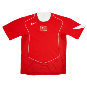 2004-06 Turkey Player Issue Home Shirt - 9/10 - (XL)