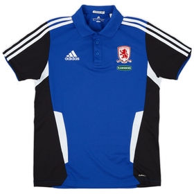 2011-12 Middlesbrough adidas Polo Shirt - 8/10 - (M)