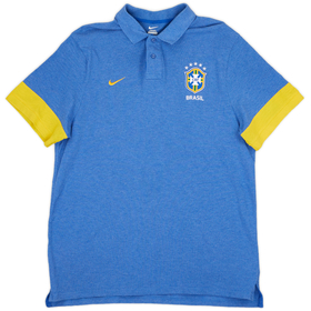 2012-13 Brazil Nike Polo Shirt - 7/10 - (XXL)