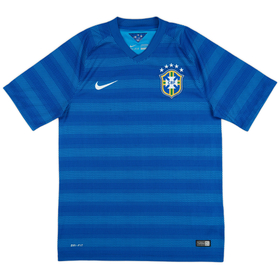 2014-15 Brazil Away Shirt - 10/10 - (M)