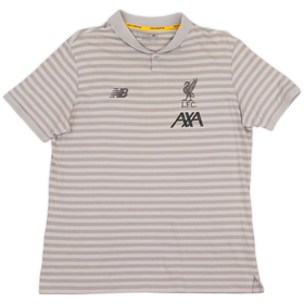 2019-20 Liverpool New Balance Polo Shirt - 9/10 - (XL)