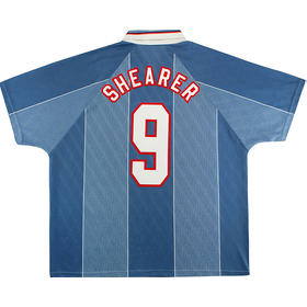 1996-97 England Away Shirt Shearer #9 (Excellent) L