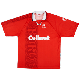 1996-97 Middlesbrough Home Shirt - 6/10 - (XL)