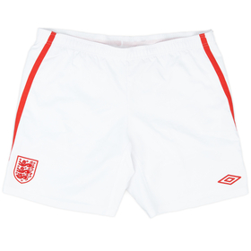 2010-11 England Away Shorts - 8/10 - (XL)