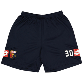 2013-14 Genoa Player Issue Lotto Training Shorts #30 - 7/10 - (L)