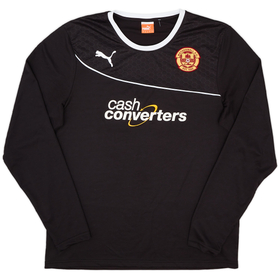 2013-14 Motherwell Away L/S Shirt - 9/10 - (XL)
