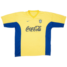 2000-02 Brazil Nike Training Shirt - 8/10 - (XXL)