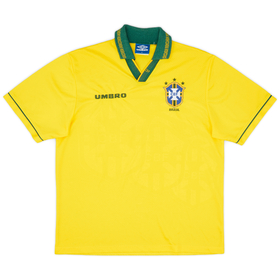 1993-94 Brazil Home Shirt - 8/10 - (XL)
