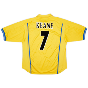 2000-02 Leeds United Away Shirt Keane #7 - 8/10 - (L)