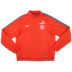2014-15 FSV Mainz Nike Track Jacket - 8/10 - (L)
