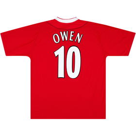 2002-04 Liverpool Home Shirt Owen #10