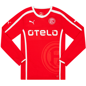 2013-14 Fortuna Dusseldorf Player Issue Home L/S Shirt (Excellent) M