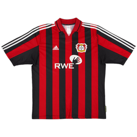 2001-02 Bayer Leverkusen Player Issue Home Shirt - 7/10 - (XL)