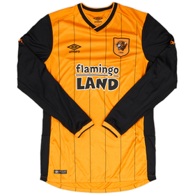 2015-16 Hull City Home L/S Shirt - 9/10 - (S)