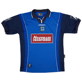 2000-01 SC Bastia Home Shirt - 8/10 - (M)
