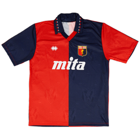 1990-91 Genoa Home Shirt - 9/10 - (XL)