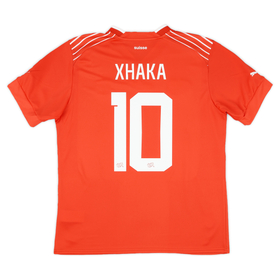 2022-23 Switzerland Home Shirt Xhaka #10