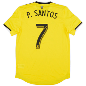 2019-20 Columbus Crew Player Issue Home Shirt P. Santos #7 - 10/10 - (M)