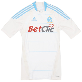 2010-11 Olympique Marseille Player Issue TechFit Home Shirt - 9/10 - (M)