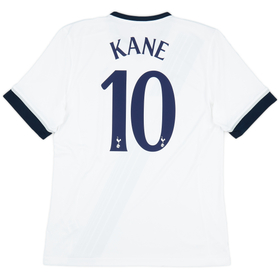 2015-16 Tottenham Home Shirt Kane #10 - 9/10 - (XL)