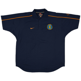 2000-02 Inter Milan Nike Polo Shirt - 9/10 - (XL)
