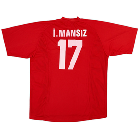 2002-03 Turkey Home Shirt i.Mansiz #17 - 5/10 - (XL)