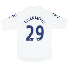 2011-12 Tottenham Home L/S Shirt Livermore #29 - 7/10 - (S)