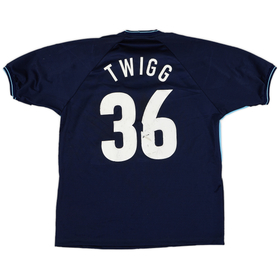 2001-03 Derby County Away Shirt Twigg #36 - 5/10 - (XL)