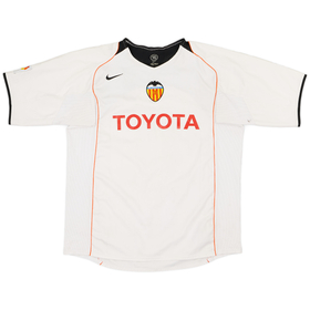 2004-05 Valencia Home Shirt - 8/10 - (XL)