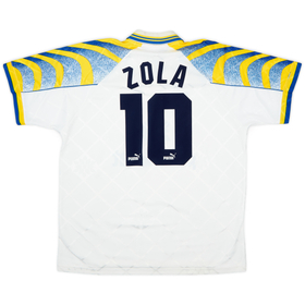 1995-97 Parma Home Shirt Zola #10 - 7/10 - (XL)