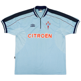 1999-01 Celta Vigo Home Shirt - 8/10 - (XL)