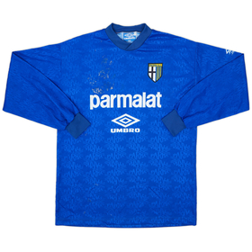 1993-95 Parma Umbro L/S Training Shirt - 3/10 - (XXL)