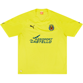 2010-11 Villarreal Home Shirt - 8/10 - (XL)