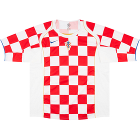 2004-06 Croatia Home Shirt - 7/10 - (XXL)