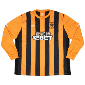 2014-15 Hull City Home L/S Shirt - 7/10 - (3XL)