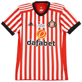 2017-18 Sunderland Home Shirt - 8/10 - (S)