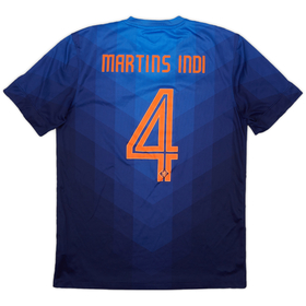 2014-15 Netherlands Away Shirt Martins Indi #4 - 9/10 - (M)