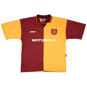 1996-98 Motherwell Home Shirt - 8/10 - (XL)