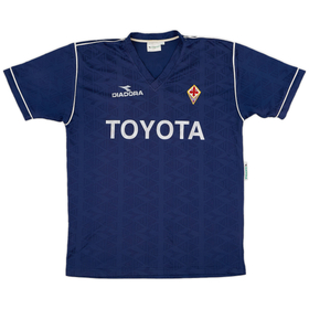 2000-01 Fiorentina Diadora Training Shirt - 7/10 - (XL)