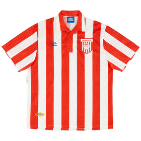 1992-93 Olympiakos Home Shirt - 9/10 - (XL)