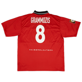 2001-02 Kaiserslautern Home Shirt Grammozis #8 - 6/10 - (XXL)