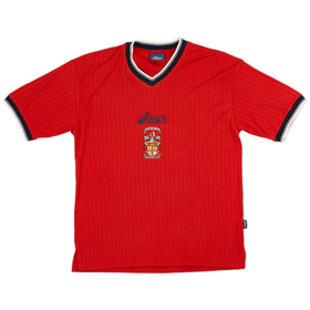 1996-98 Stoke City Asics Training Shirt - 9/10 - (L)