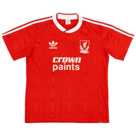 1987-88 Liverpool Home Shirt - 8/10 - (L)