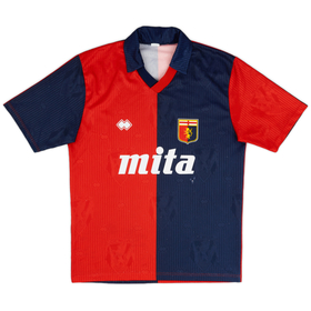 1990-91 Genoa Home Shirt - 5/10 - (M)