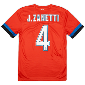 2012-13 Inter Milan Away Shirt J.Zanetti #4 - 9/10 - (S)