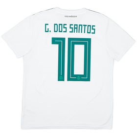 2018-19 Mexico Away Shirt Dos Santos #10 - 5/10 - (L)