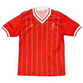 1982-85 Liverpool Home Shirt - 8/10 - (M)