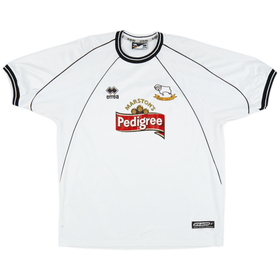 2001-02 Derby County Home Shirt - 6/10 - (XXL)