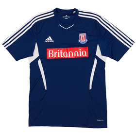 2011-12 Stoke City adidas Training Shirt - 9/10 - (L)