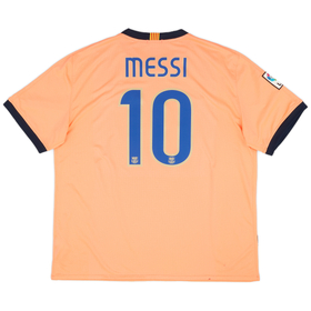 2009-10 Barcelona Away Shirt Messi #10 - 7/10 - (XXL)